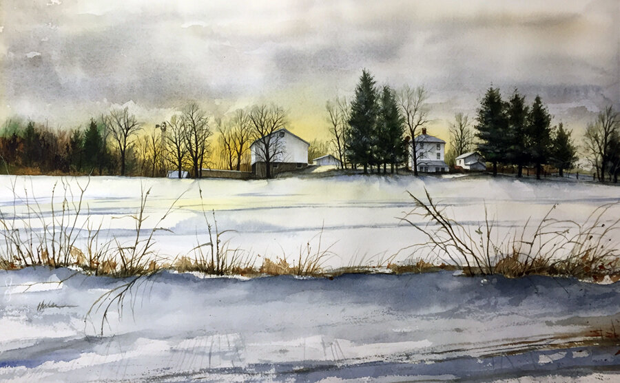 Calm Along the Ridge