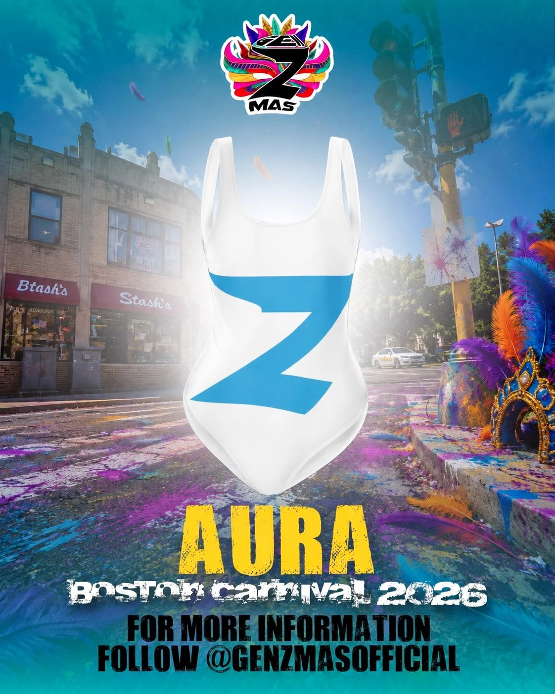 "Aura" Gen Z Mas Women's Body Suit (2026)