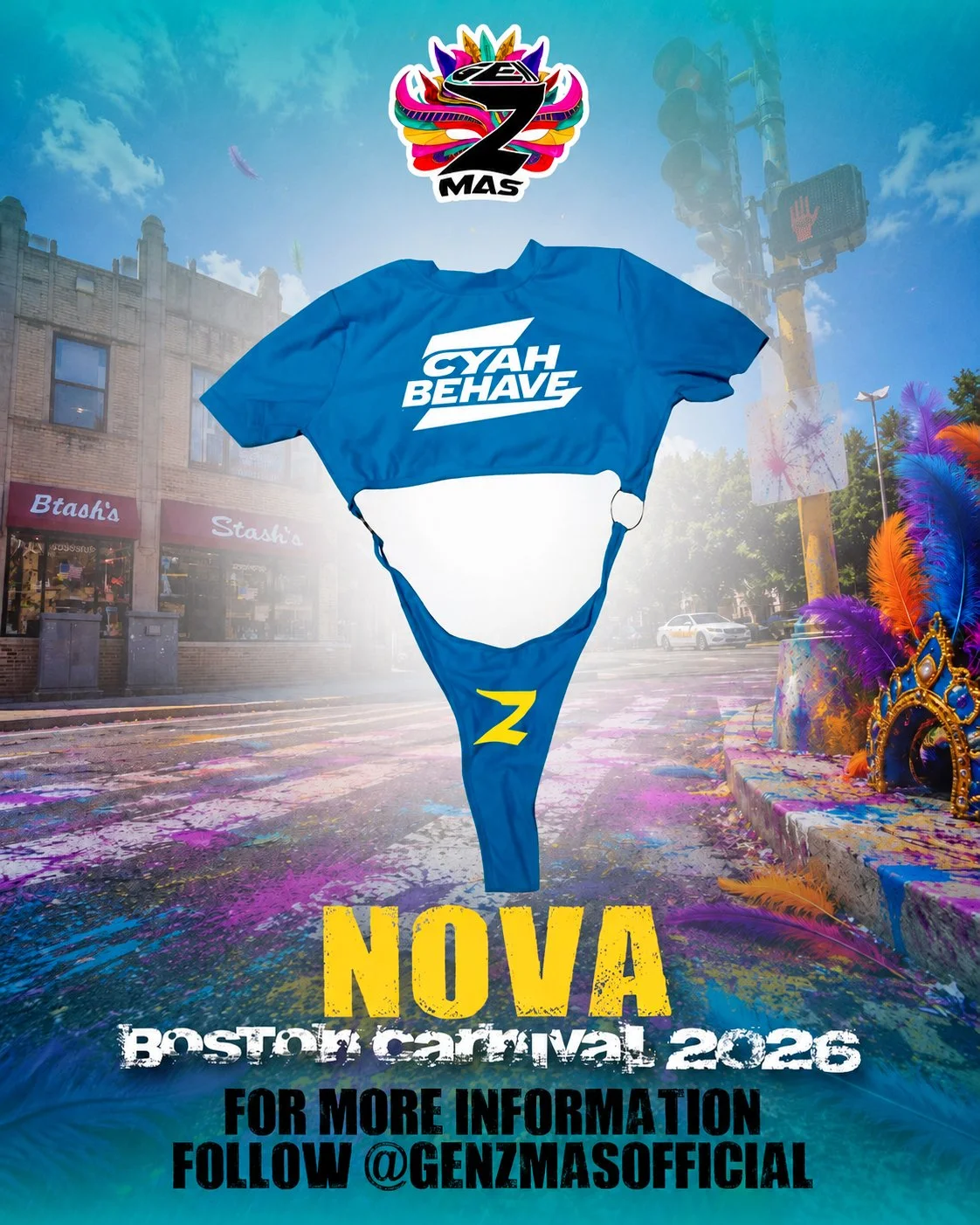 "Nova" Gen Z Mas Women's Monokini (2026)
