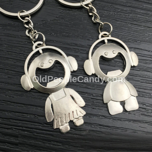 The Kids' Key Chain comes with both a brother and a sister.