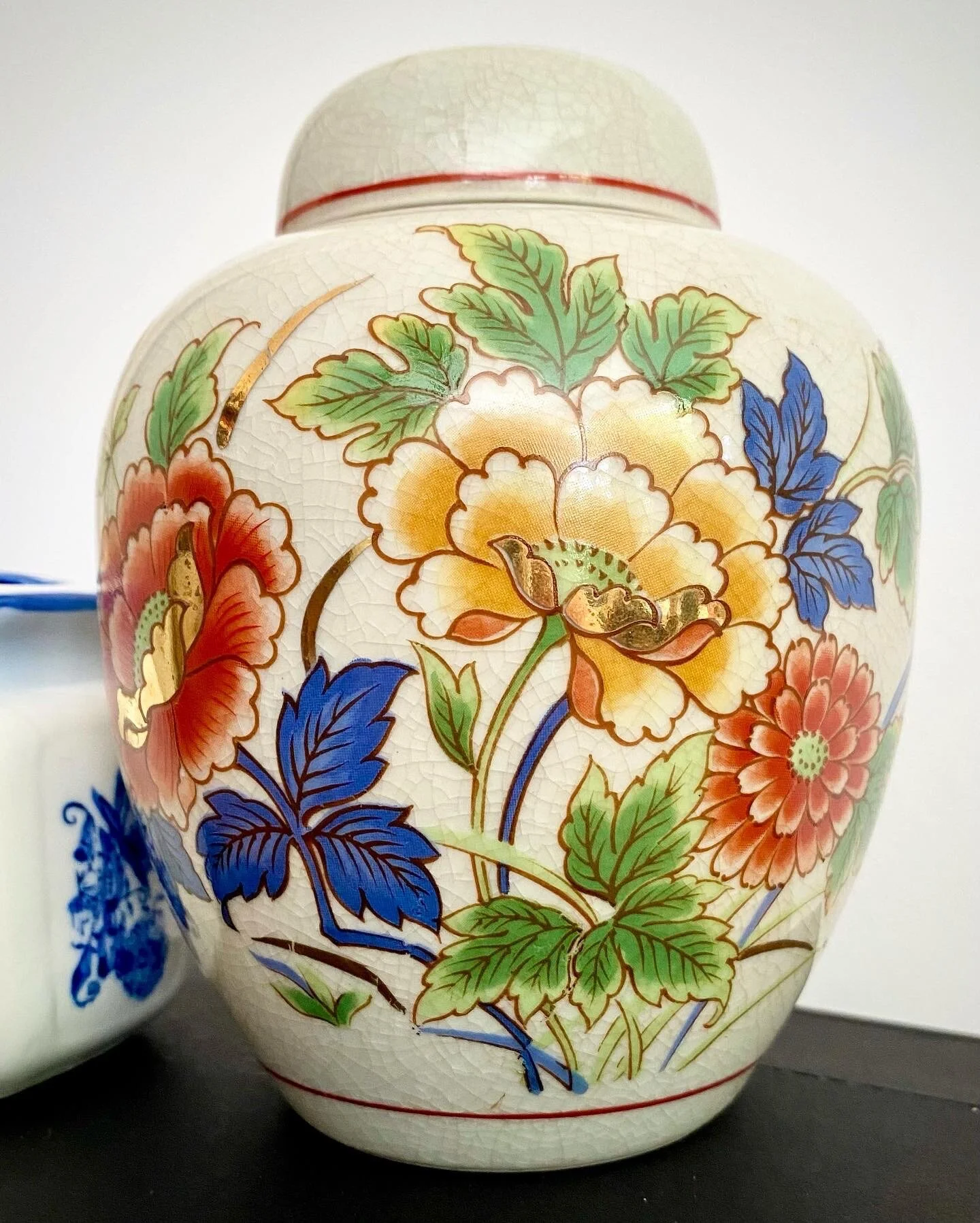 Vintage Ginger Jar Stasher