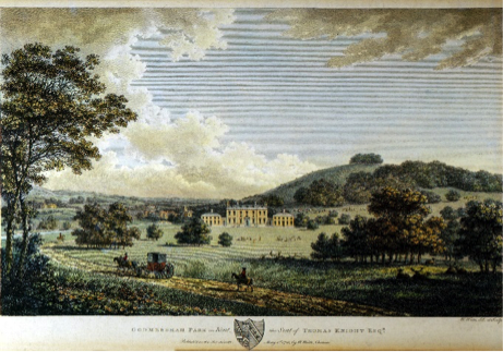 Fig. 1: Godmersham Park in 1785