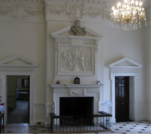 Fig.7: The Hall where Jane met Fanny and her family