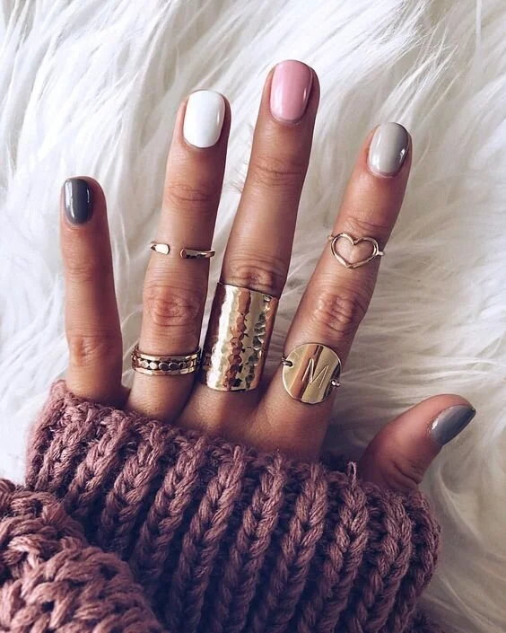 La Manucure Mix And Match Tendance Hiver 2019 2020 Carnet Sauvage