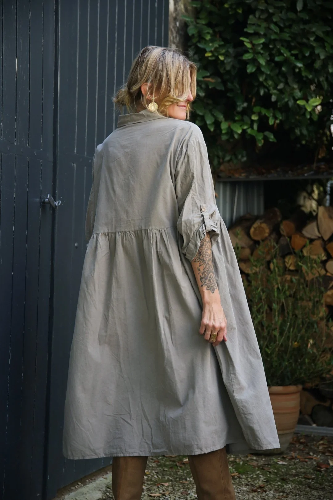 ROBE VELOURS LAURE BEIGE - carnet sauvage-4.jpg