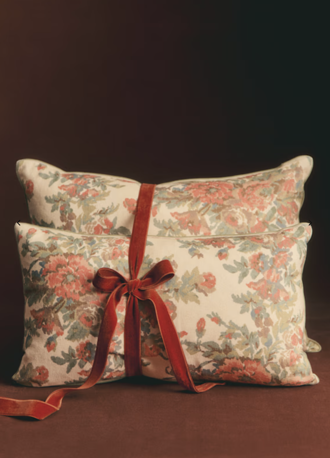 coussin Imprimé Bouquet Floral sézane