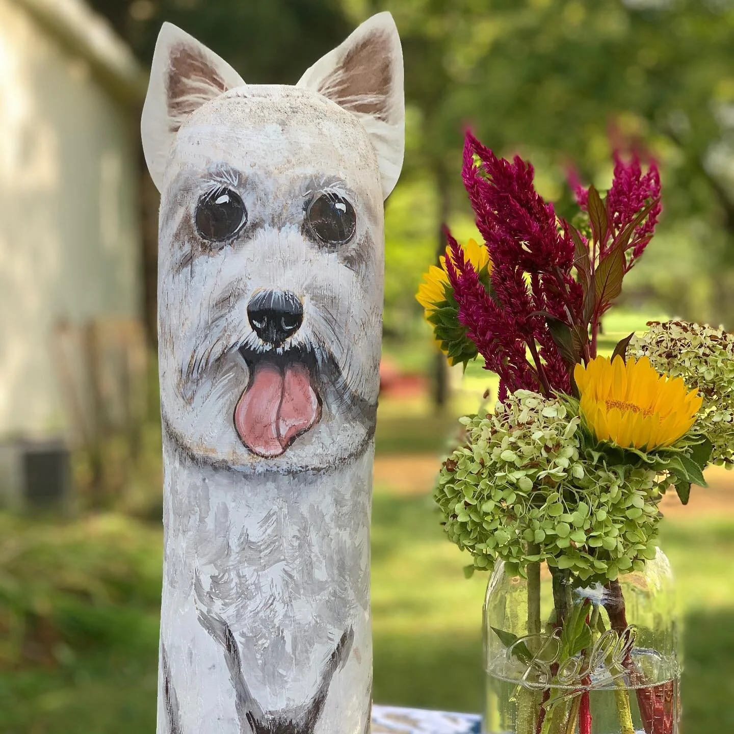 White Scottish Terrier 