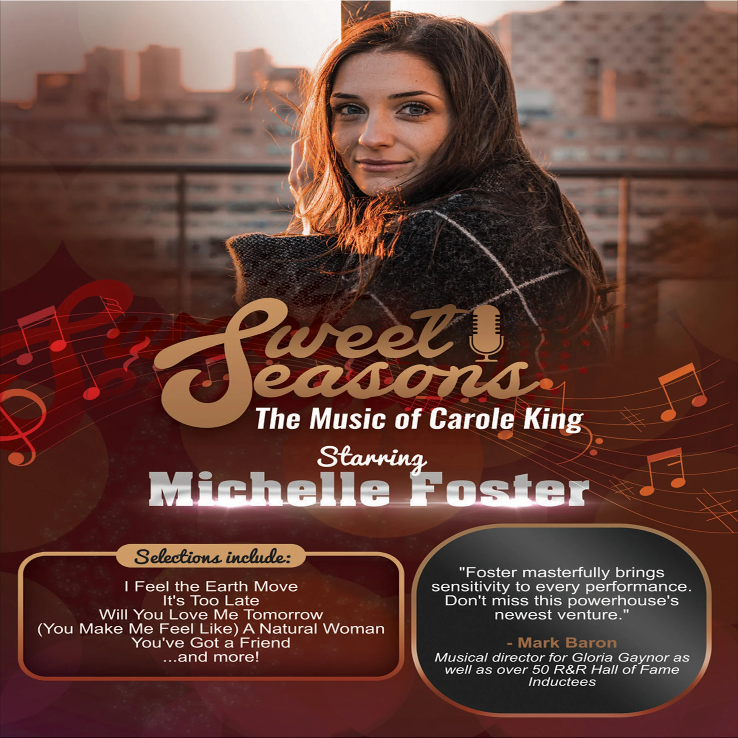 HPP Presents - A Night of Carole King starring Michelle Foster