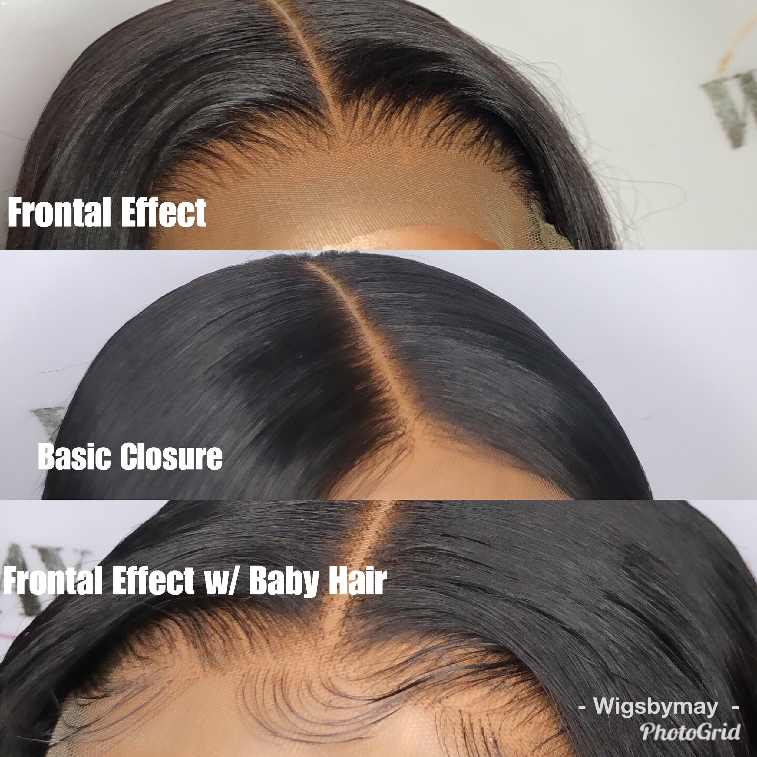 difference between lace frontal and closure