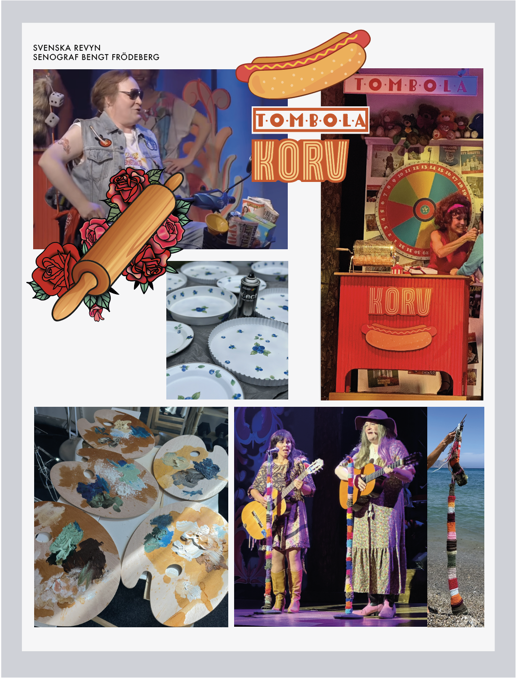  Scenograf Bengt Frödeberg. 