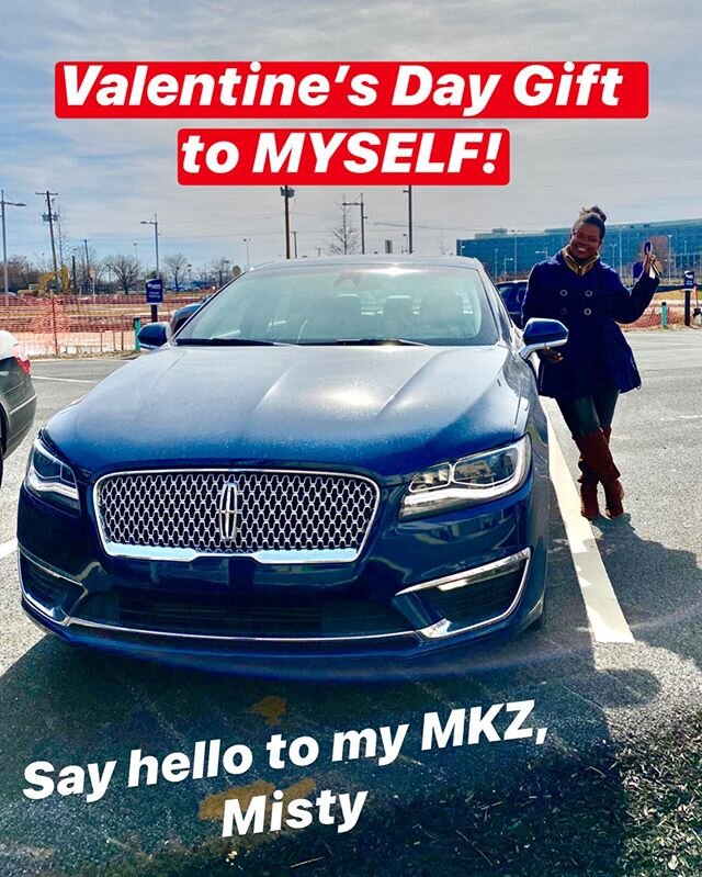 Happy Valentine&rsquo;s Day to MEEEEEE! My Misty and I are ready to roll to a city near you 
#TheNaturalTravelista #travel #car #lincoln #lincolnmkz #roadtrip #roadtrippin