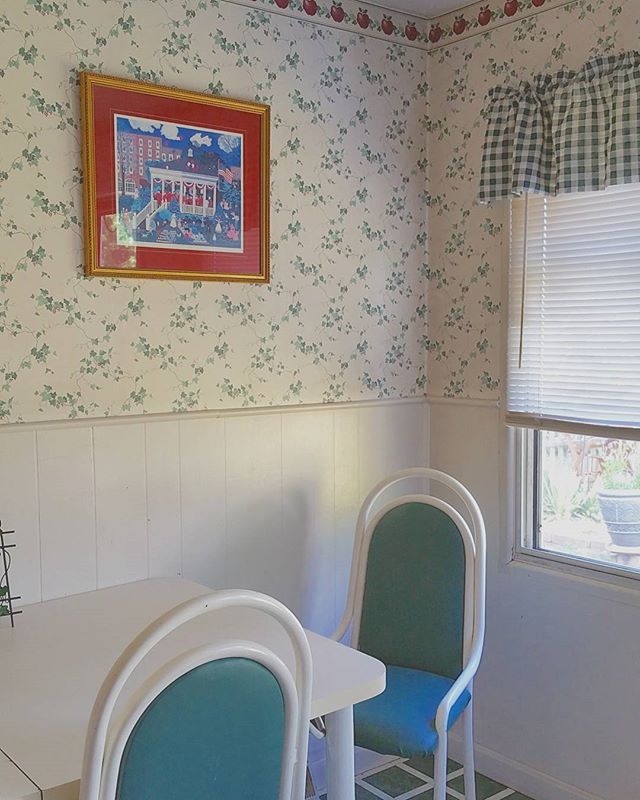 &quot;Breakfast with Bruce&quot;
.
.
.
.
.
.
.
.
.
.
.
.
.
#instagood #instadaily #edwardhopper #pastel #colorful #breakfast #kitchen #glensfalls #retro #vintage #goodmorning #goodvibes #chill