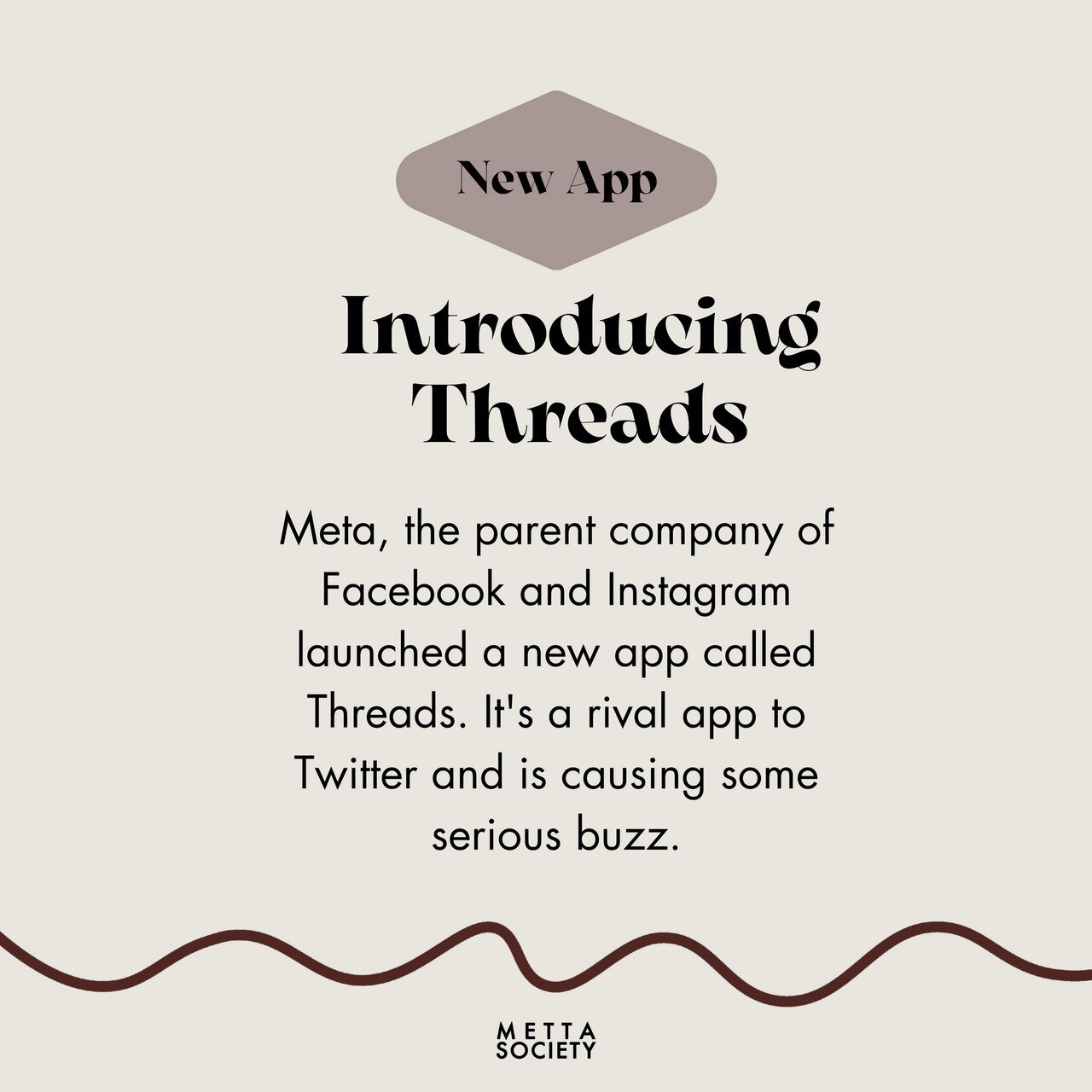 Introducing Threads by Meta ⁠
⁠
🔥 Stay connected like never before! 🔥⁠
⁠
Hey everyone! Exciting news alert! Meta has just launched a new communication tool called @threadsapp, and we couldn't be more thrilled to share it with you all. ⁠
⁠
Threads i