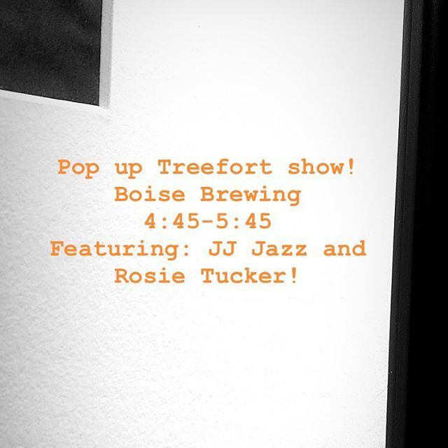THIS SATURDAY MARCH 23! Excited to play another show at @boisebrewing this Saturday! Come enjoy our show in the middle of the lineup with JJ Jazz and Rosie Tucker! .
.
.
.
.
.
.
.
#boisemusic #boisemusicscene #treefort @lilspoonerism