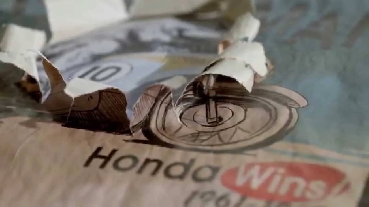 2016 EMMY® Award Nomination - Outstanding Commercial of 2016 - Honda “Paper”