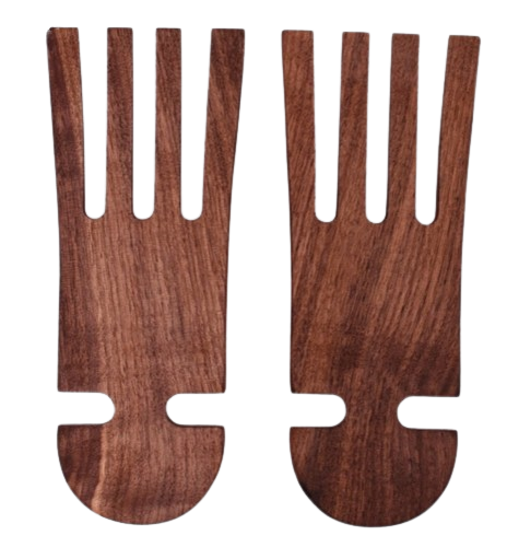 Wooden Salad Serving Set