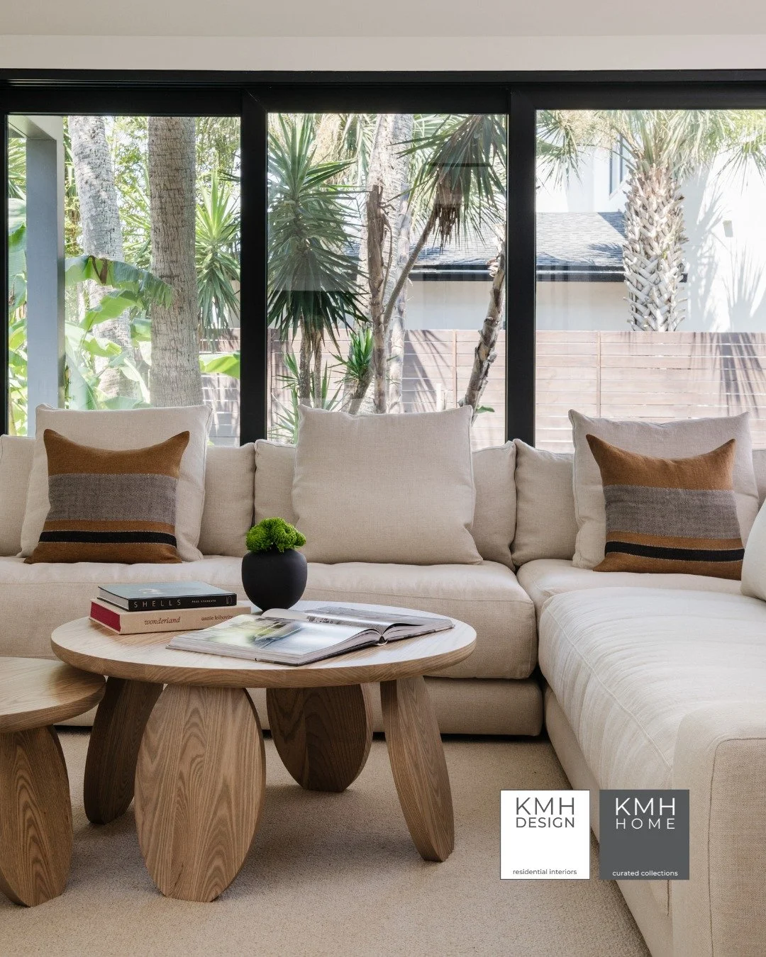 Sharing the final touches that brought this beautiful project together. 🤍 We love cheering on our KMH Design ladies and collaborating with them on the finishing touches, from coffee table books, decorative pillows and vases to the perfect nightstand