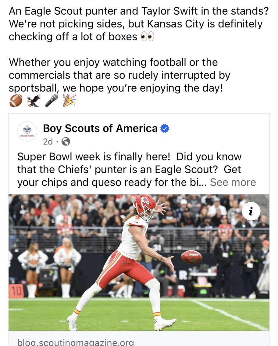 Because Facebook doesn&rsquo;t allow cross post shares to Instagram (thanks a lot, Zuck 🙄). Here&rsquo;s some wit we typed for our other page.

Something, something, football. More words for content (just like this post and check out our Facebook pa