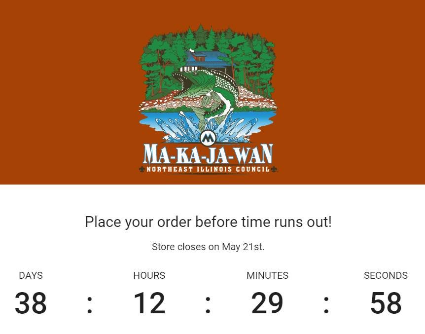 Our unit gear store is open! Get custom merch with your unit's number on it, and ClassB will ship it directly to you! It will close on May 21st so you can get your gear packed in time for camp!

Link in Bio

 #MSR #95yearsyoung #MaKaJaWan #Merch  #NE