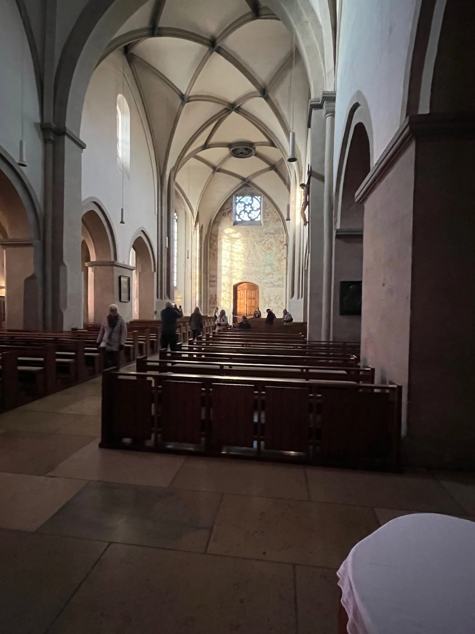 View to back of Church