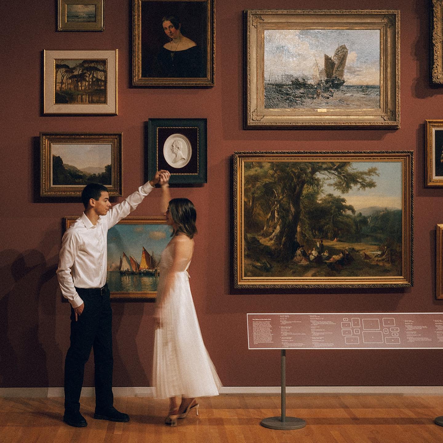 Abby + Jose 

When these two said they wanted to shoot in an art gallery &amp; then we also got to go to a botanical garden?! Photoshoot heaven 🤭✨🤍