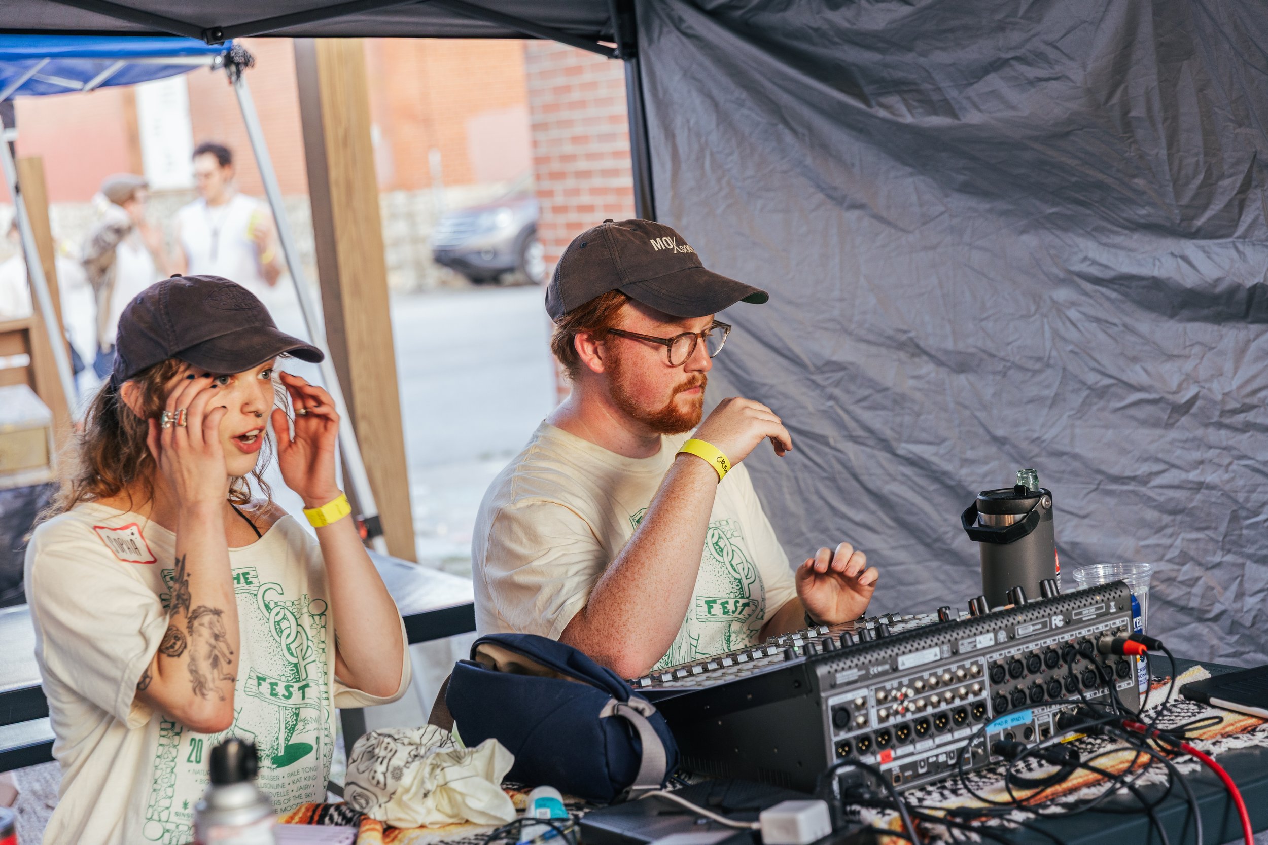 Everett and Sophia at Flew The Coop Fest 2026 - Photo by Haley Mullenix