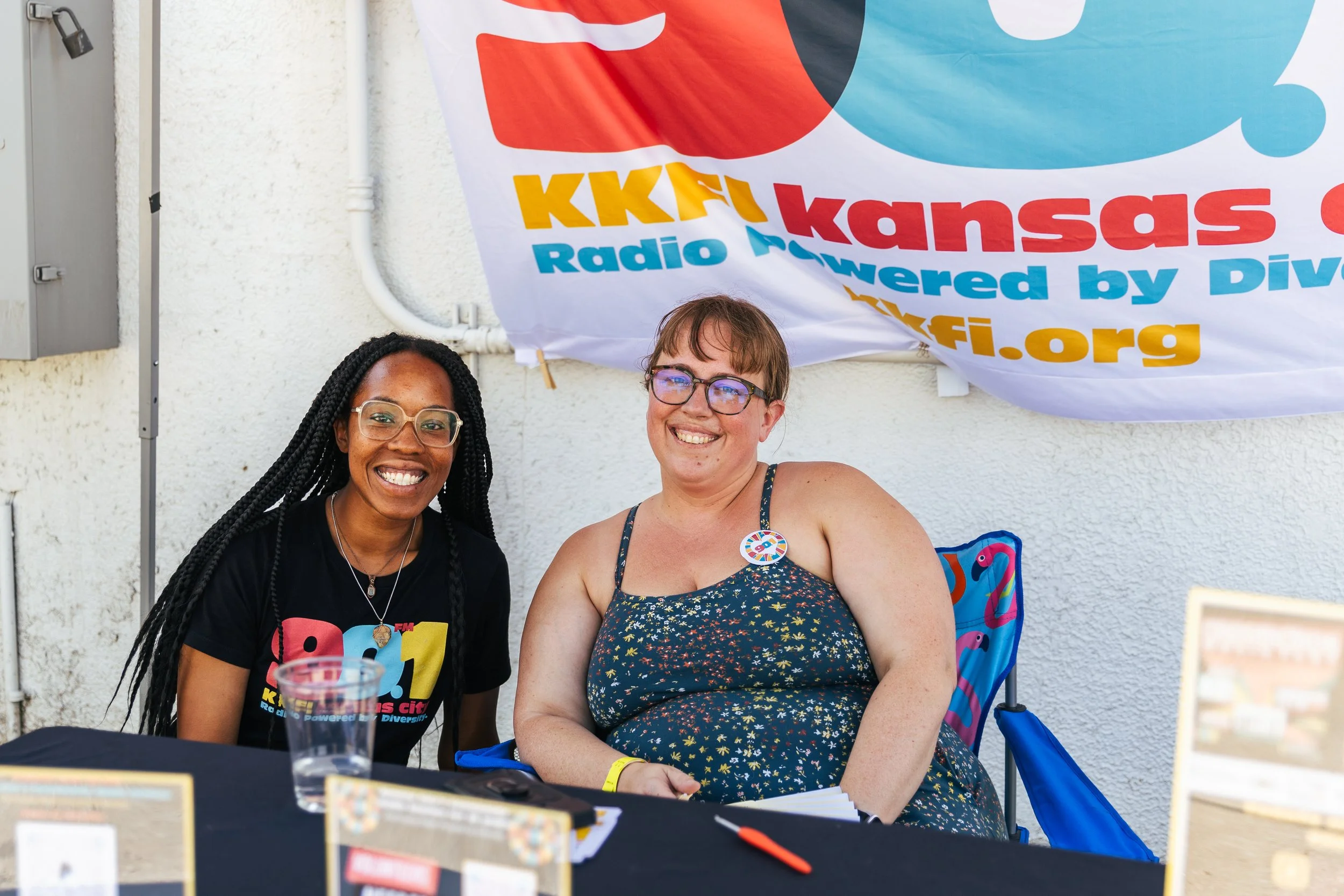 KKFI at Flew The Coop Fest 2026 - Photo by Haley Mullenix
