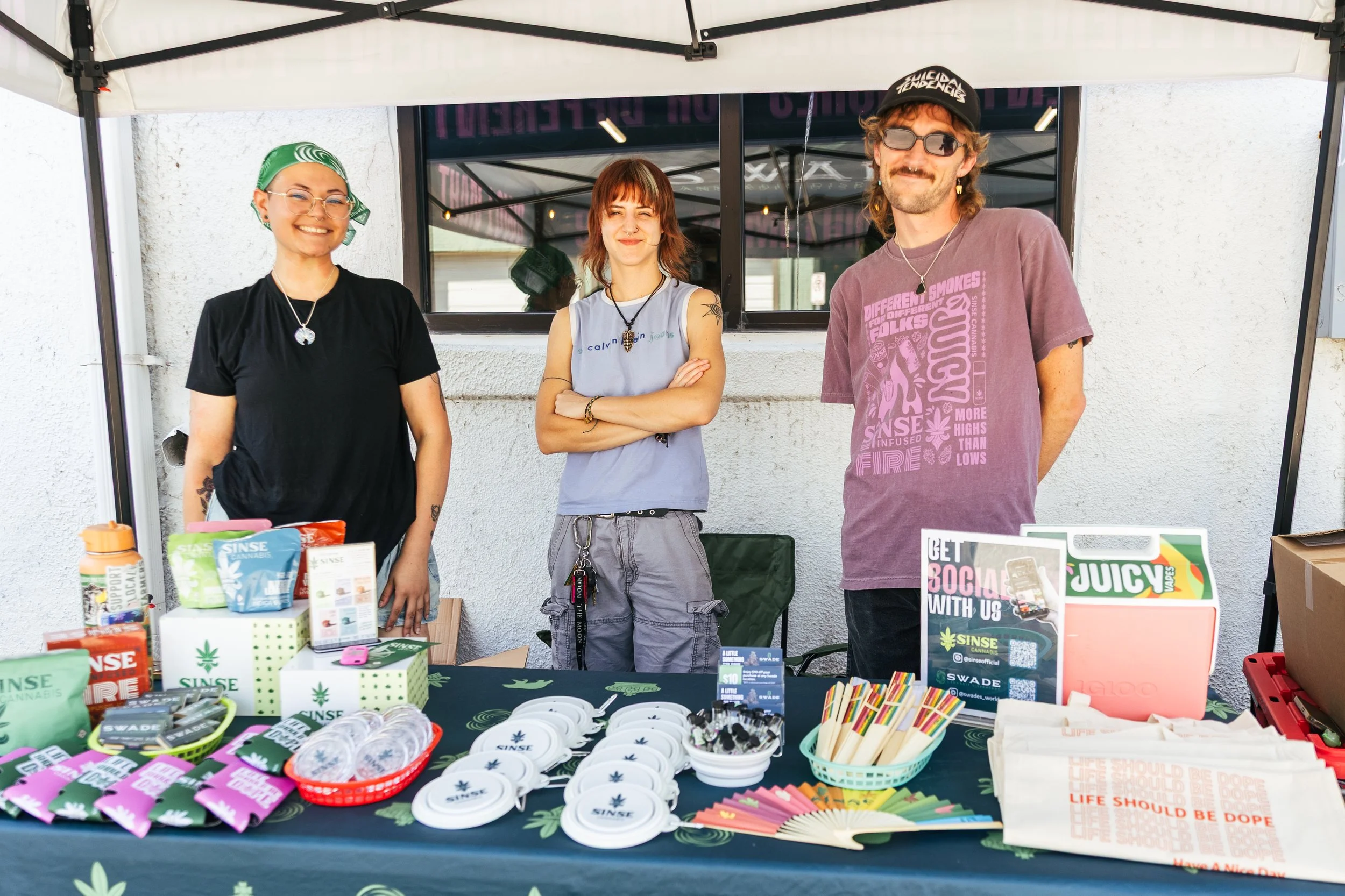 Sinse Cannabis at Flew The Coop Fest 2026 - Photo by Haley Mullenix