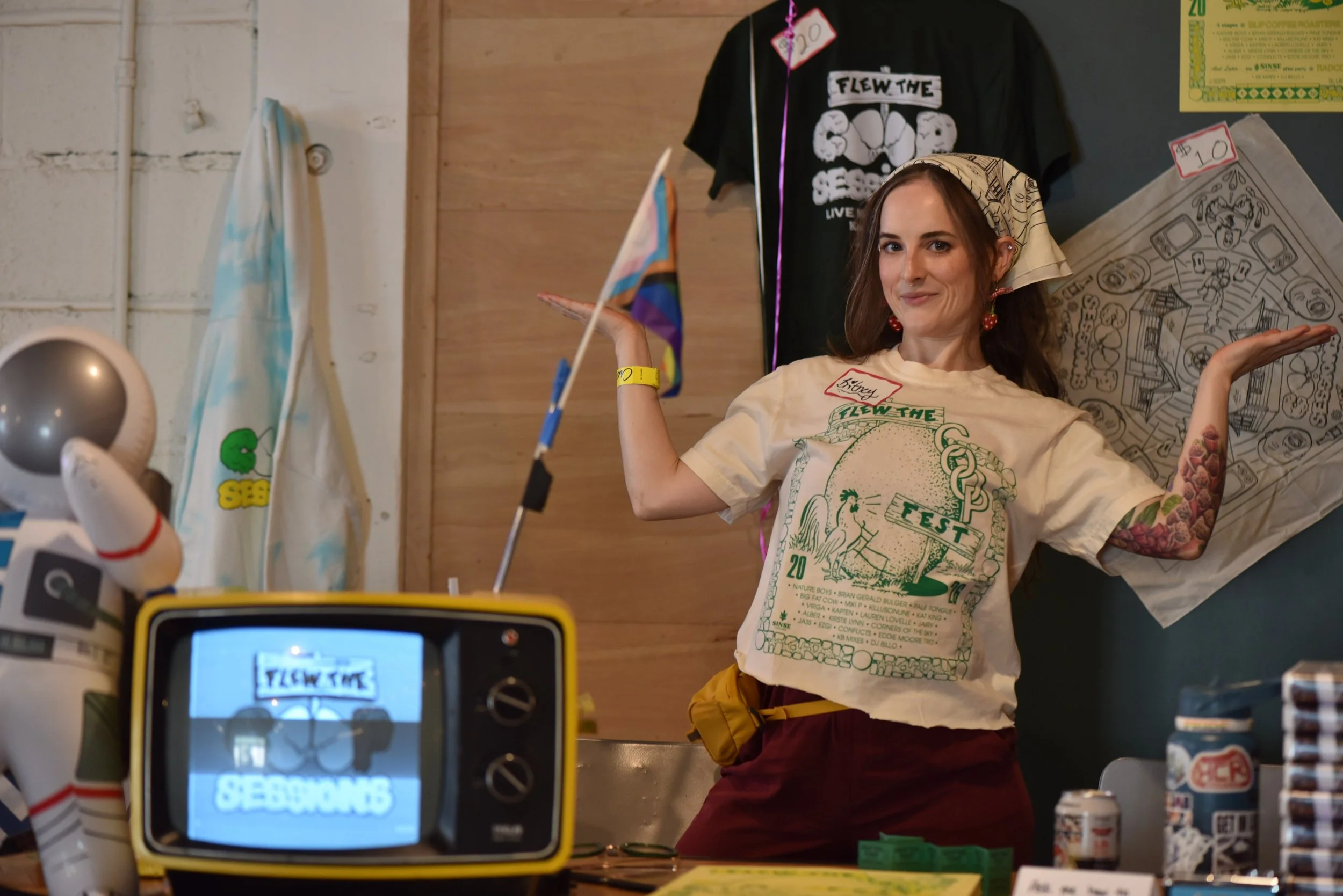Britney at Flew The Coop Fest 2026 - Photo by Cloud Osmond