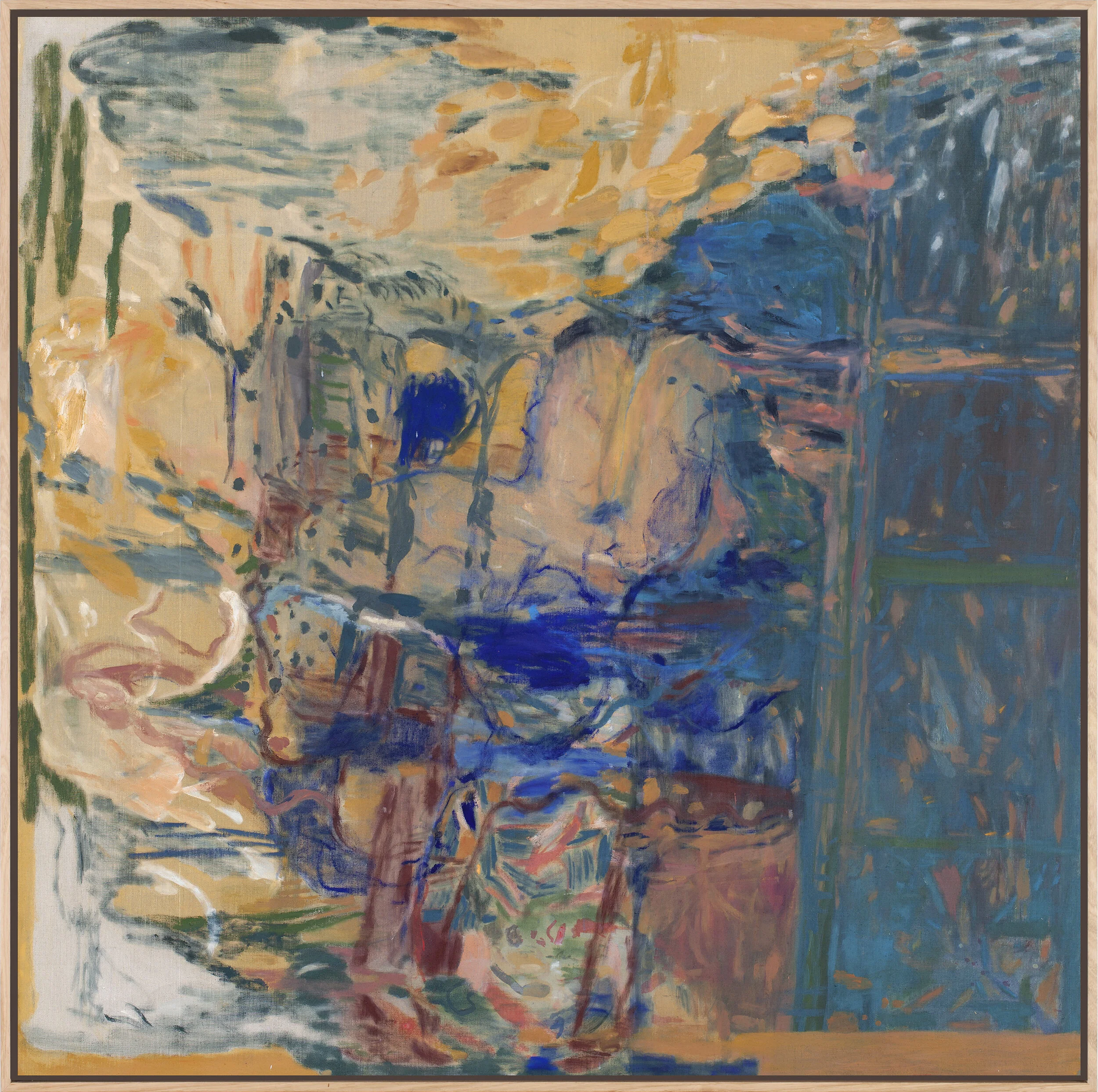 Through The DoorVoyeur 2019, oil on linen, 150x150cm