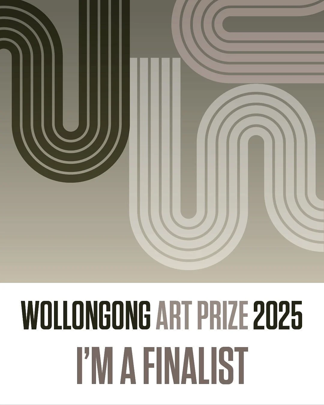 Thanks to @wollongongartgallery for picking this work as a finalist for the 2025 Wollongong Art Prize. The opening will be at 6pm 5 December 2025 - judging by Dr Kristen Sharp, Director and CEO of the National Art School 

My work - on the following 