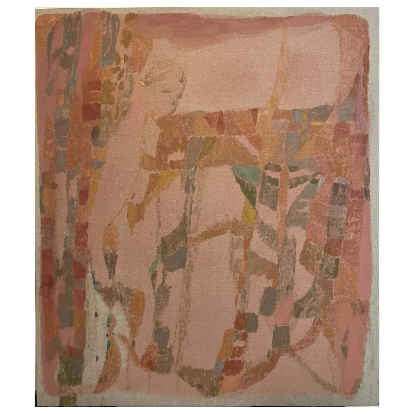 A work in progress.. I am really looking forward to painting this year; I feel a big surge of discipline and insight towards whatever paintings the future me will make.. 🔮