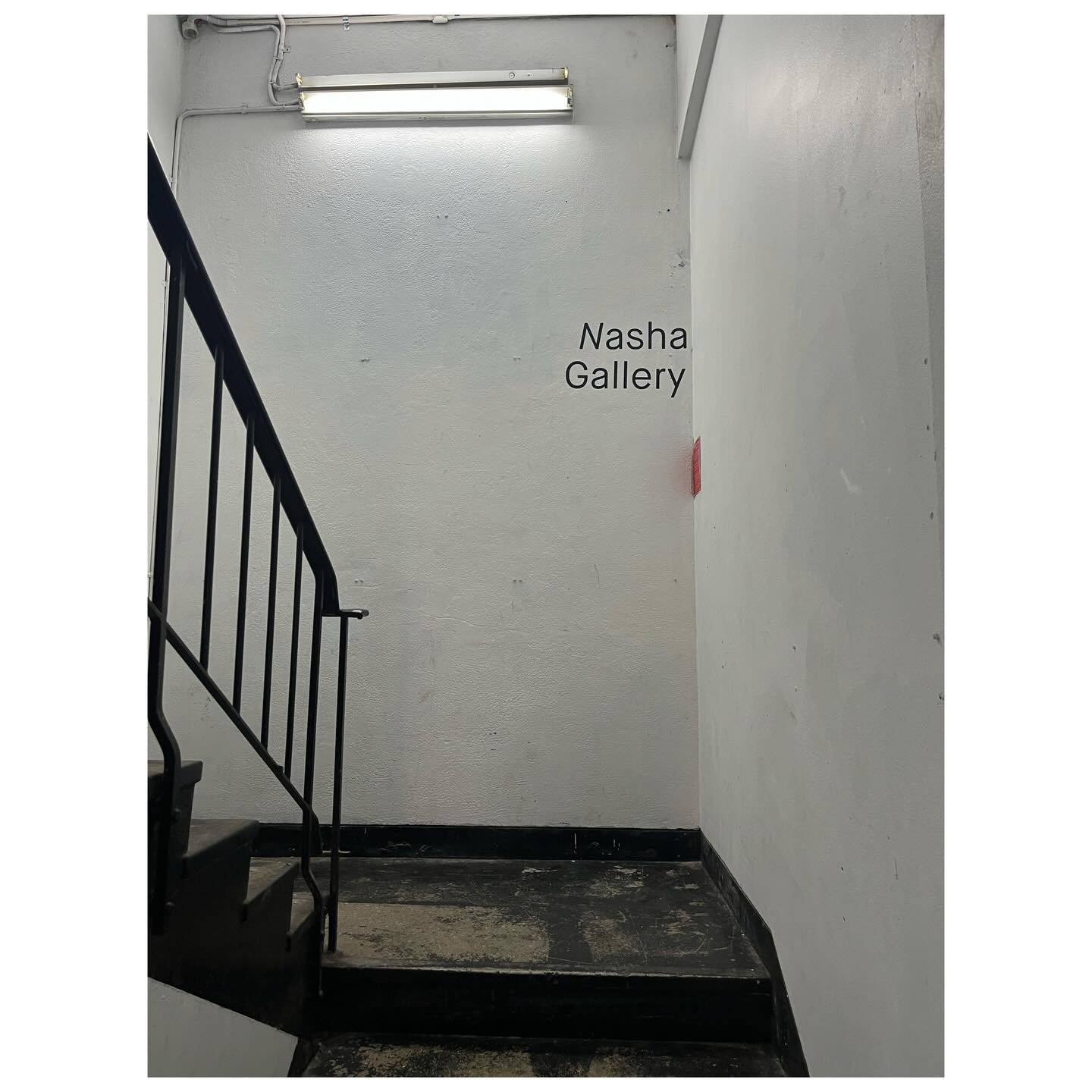 Excited to be showing with Nasha Gallery @nasha.au in Sydney October 2026 / quick pop in today to check out the incredible space as they install tonight&rsquo;s show.