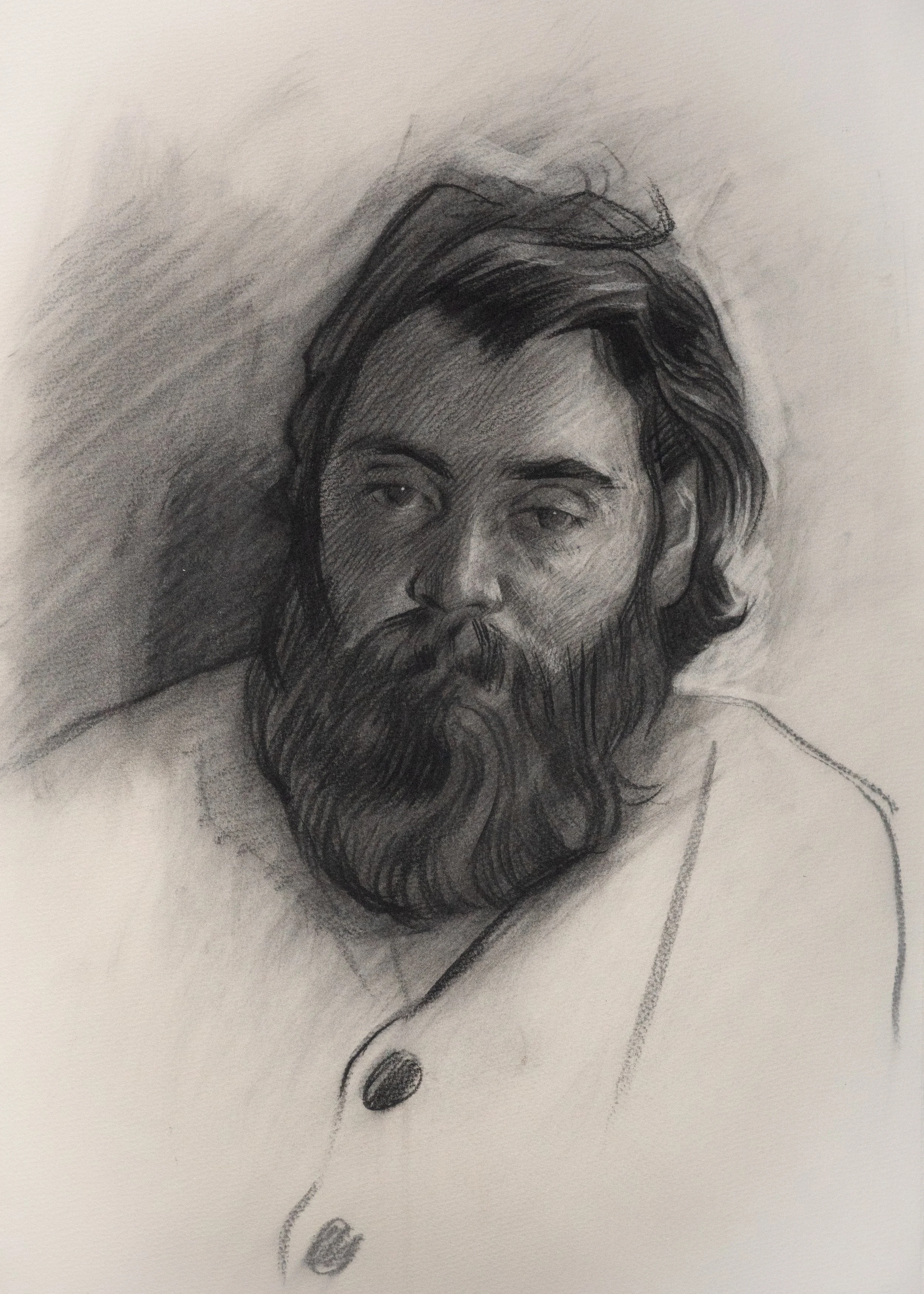 Man with a long beard