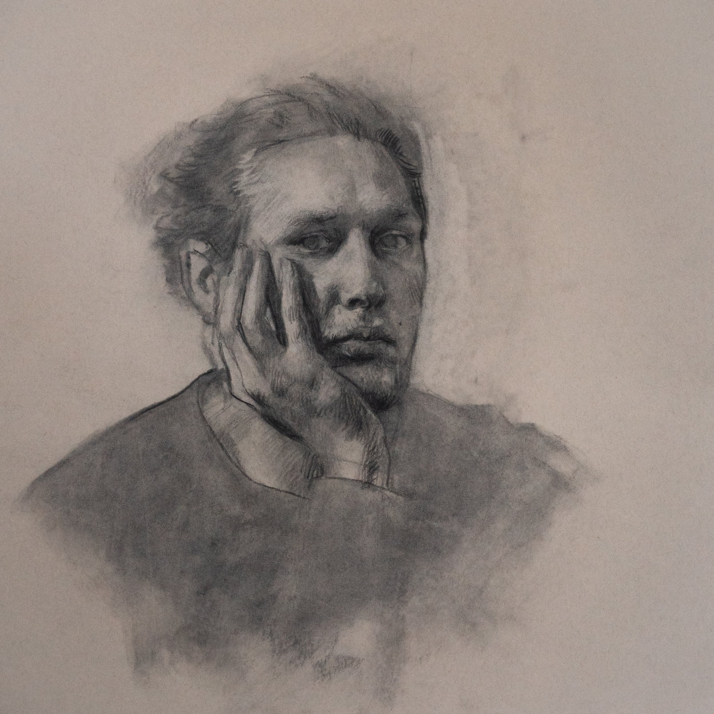 Self portrait in a mood