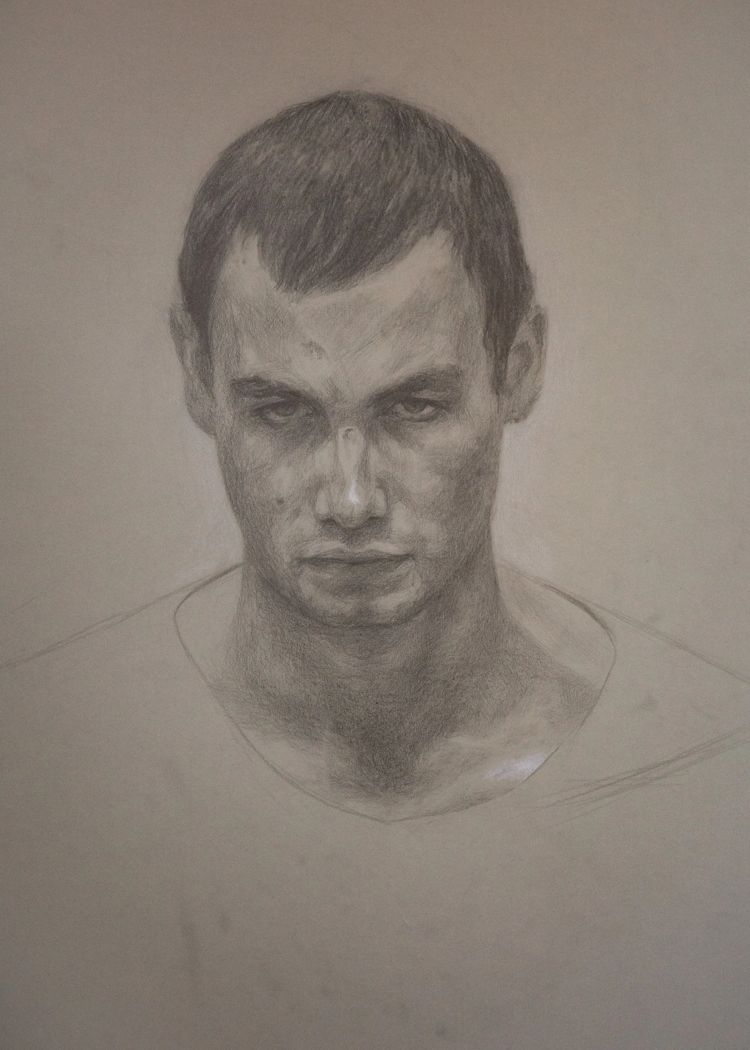 Head of a man