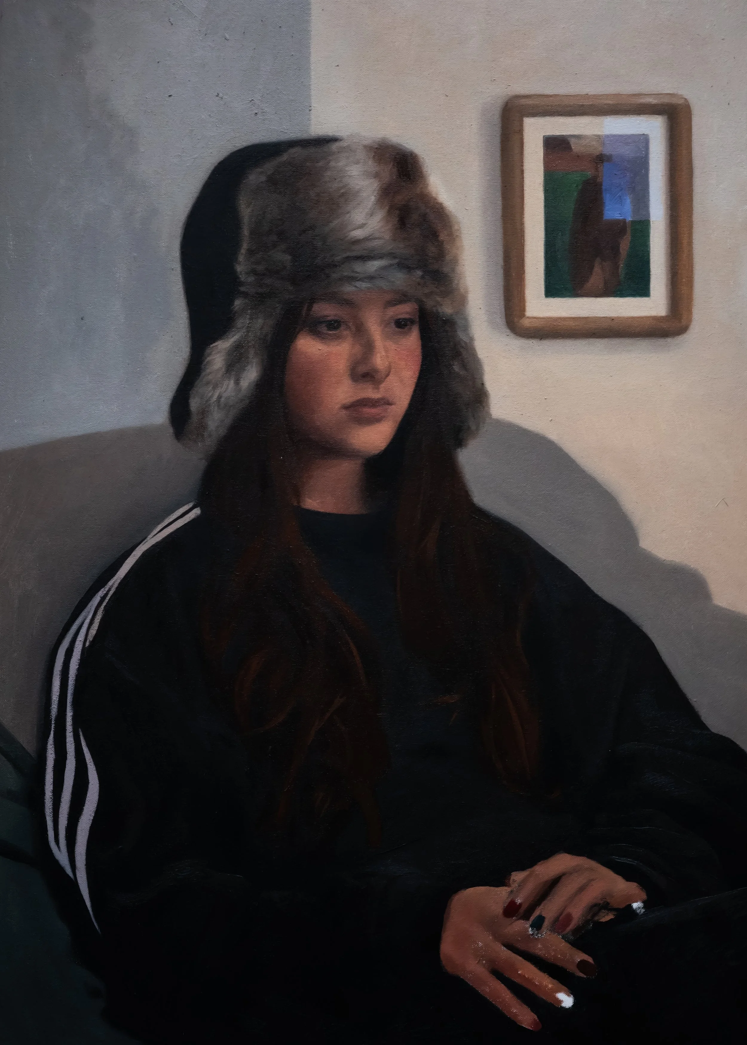 Anna in the hat - unfinished