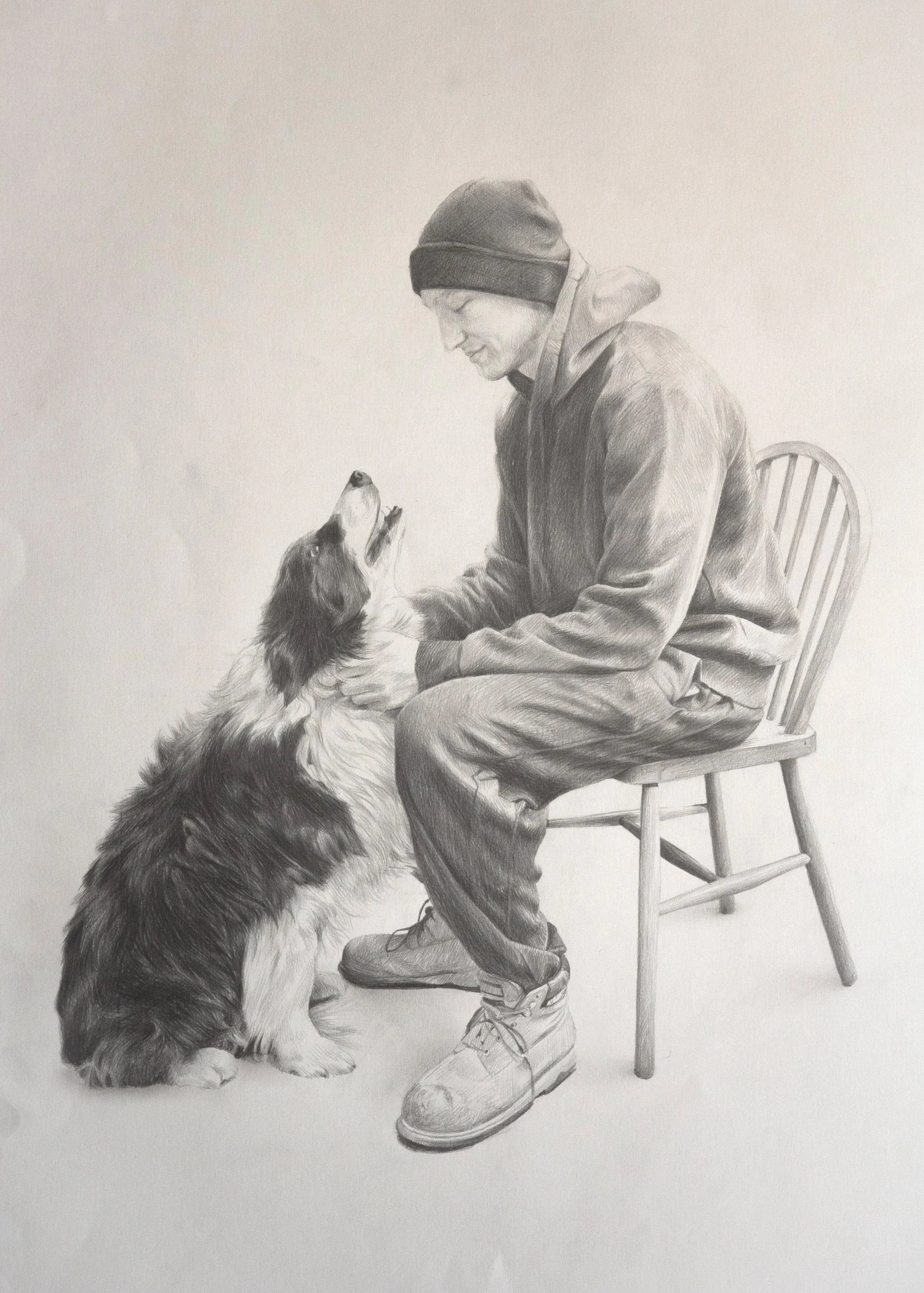 George and the dog 2021