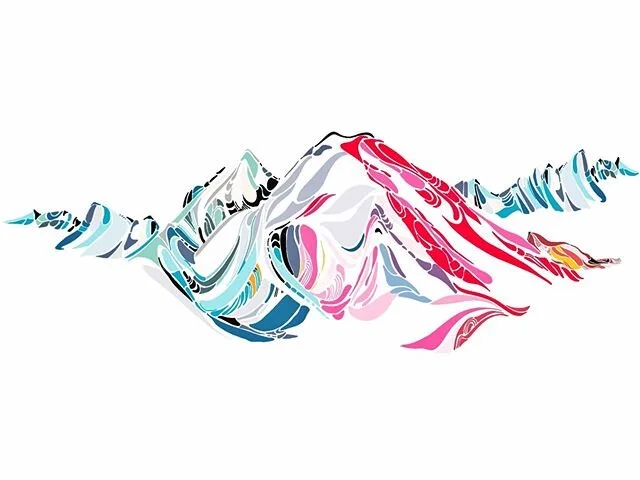 Apparently that's my portrait as per @vinaydesign. 🤔

#whatweredesignersthinking  #abstractpainting #whennotinmountains #mountains #gifts #hikersdiary