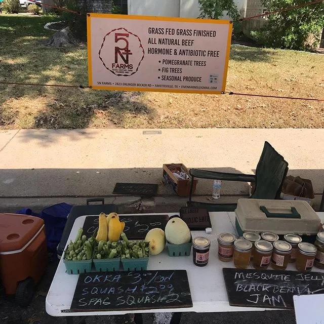 In Brenham 3 to7. Bellville tomorrow!