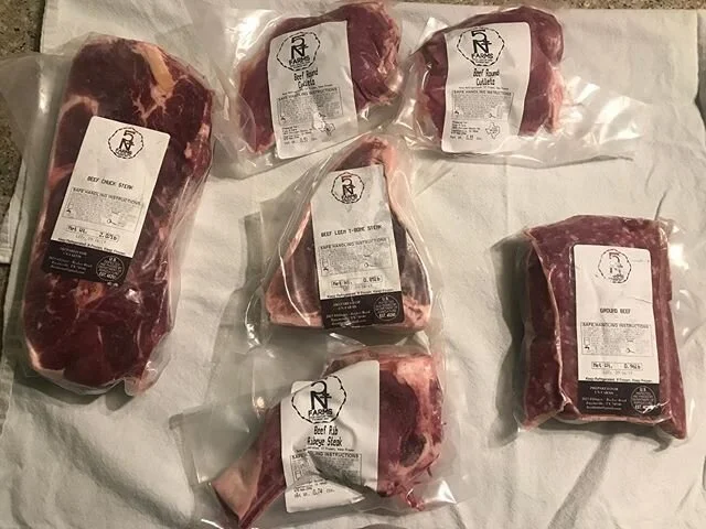 Lots of different cuts available at Five N Farms!