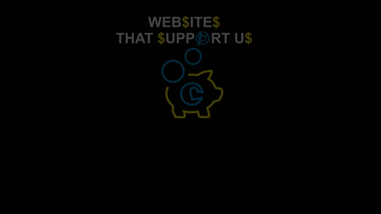 Launch of our new Page "Websites that support us"
