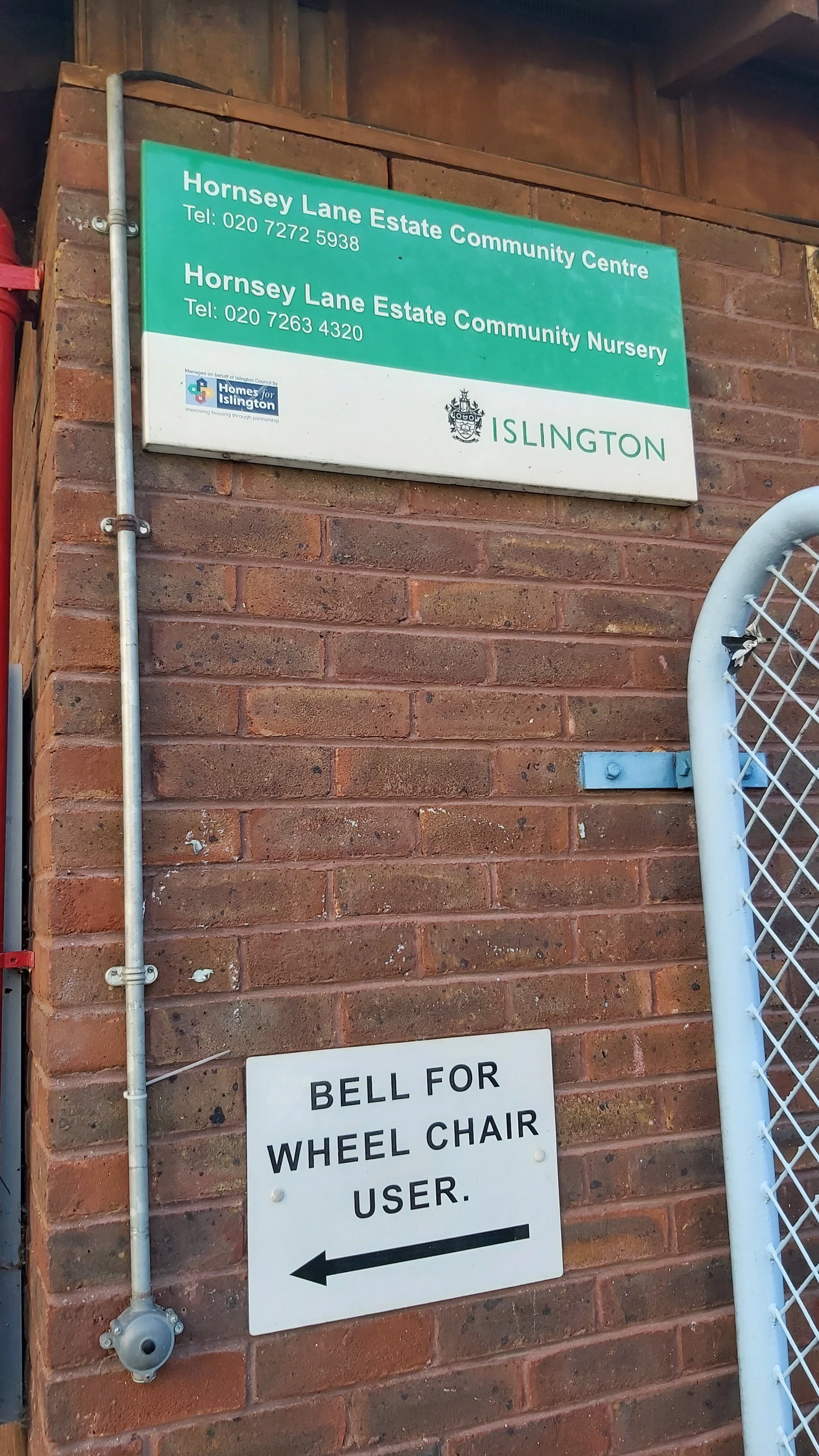 Thank you to the Hornsey Lane Estate Community Association!