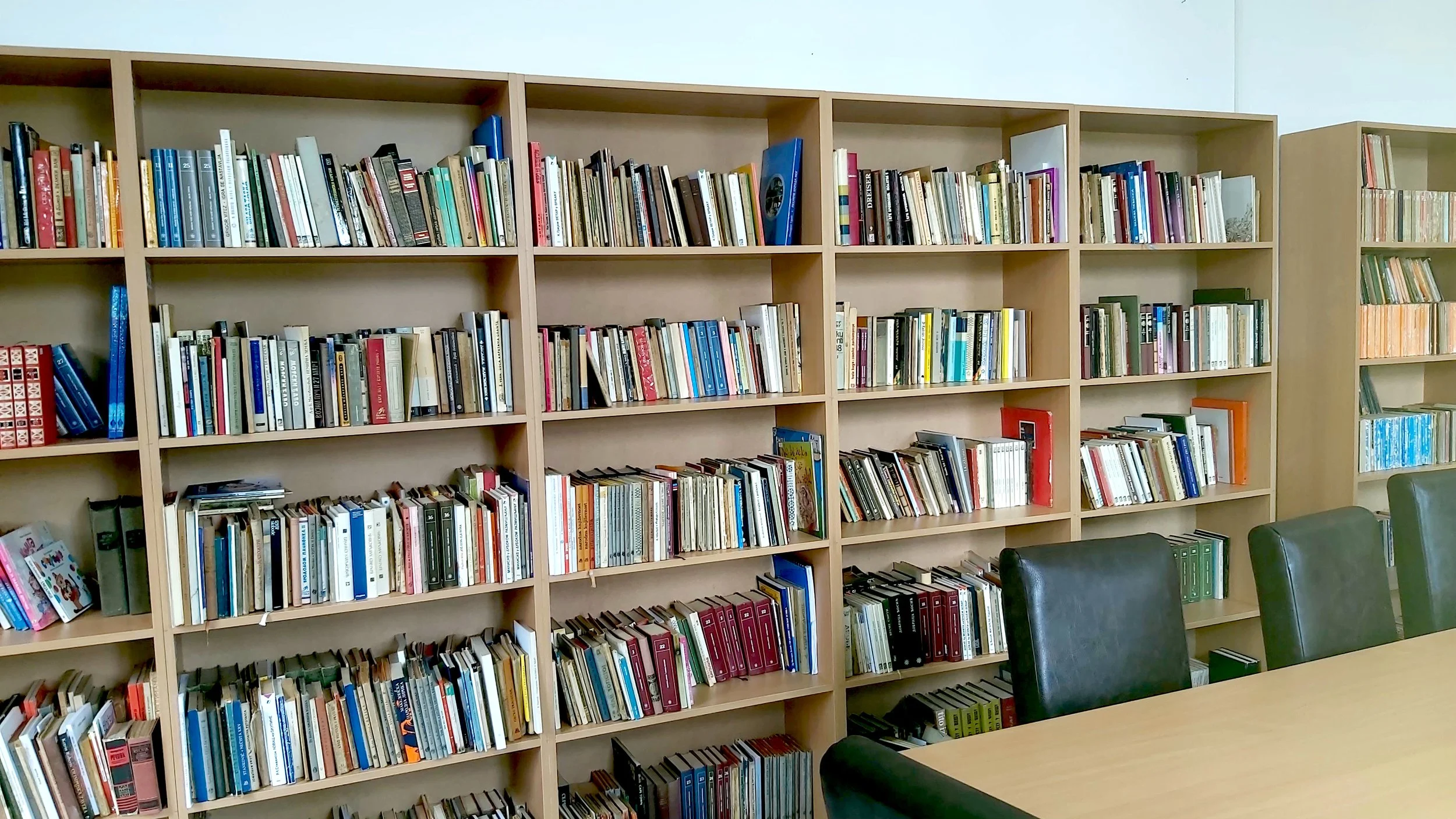 The RNT donated £2,500 to the Jovan Arandjelovic school for the library refurbishment