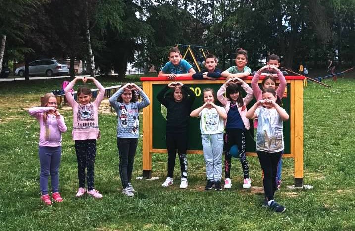 The RNT has just purchased a £3,700 sports equipment for the Sveti Sava school