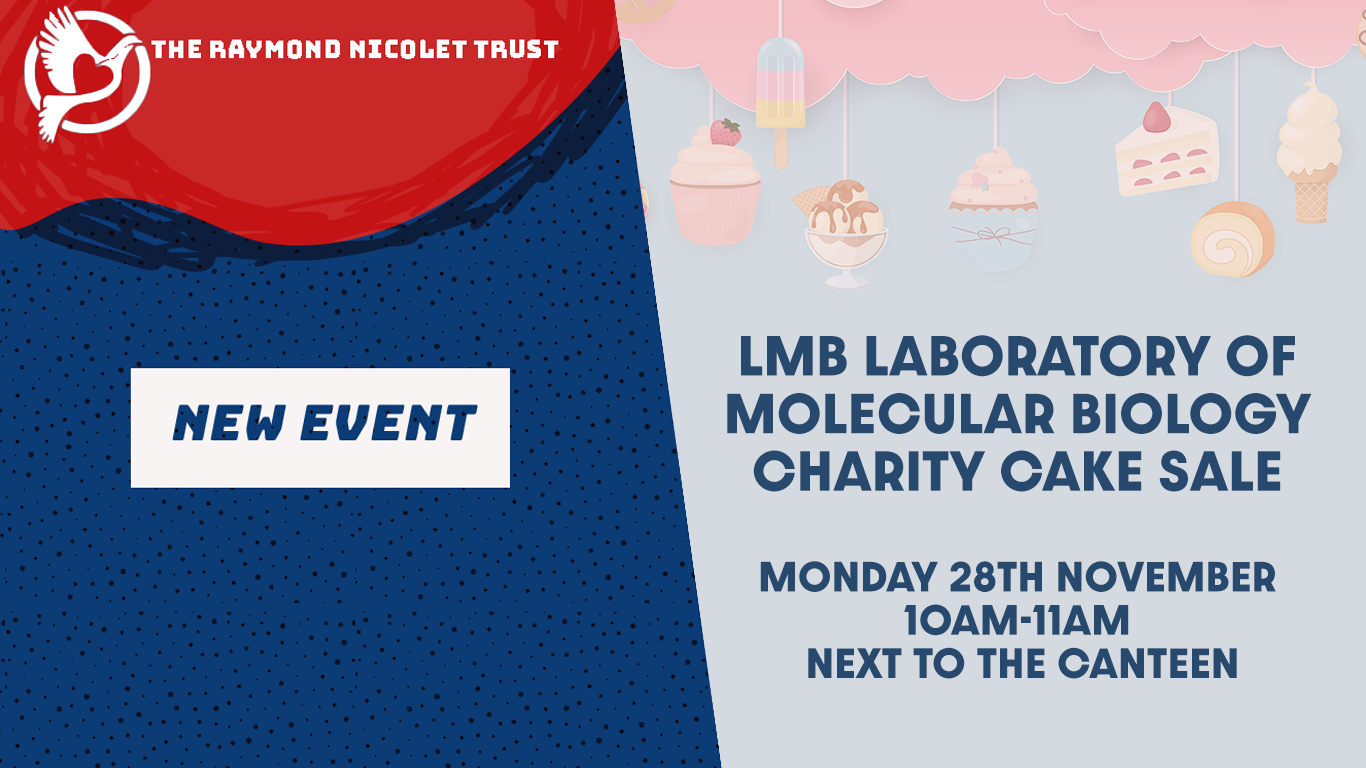LMB Laboratory of Molecular Biology Cake Sale