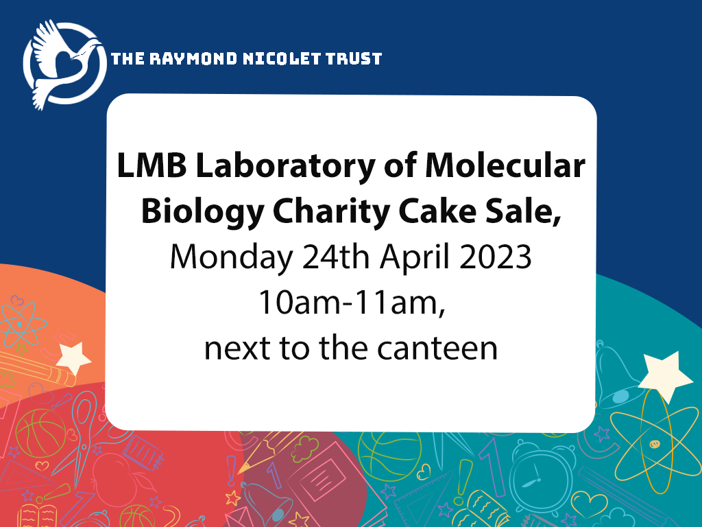 LMB Laboratory of Molecular Biology Cake Sale