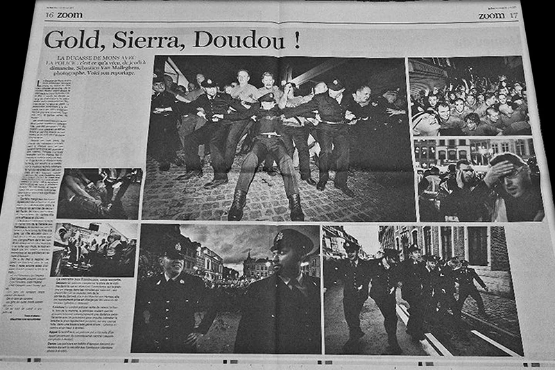 Police for Le Soir