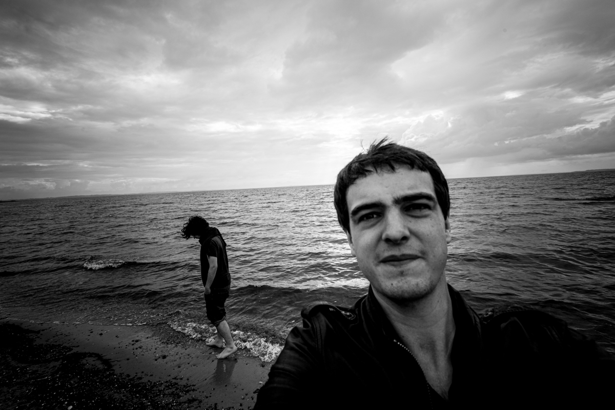 Me & Pierre (back in 2012) taking a road break on the shore in Denmark. A quiet, peaceful country almost as flat as Belgium. I’ll get back there 3 years later in 2015.