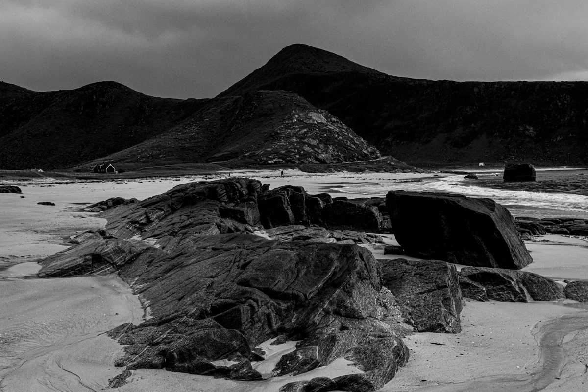 The beach.